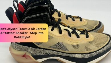 Men's Jayson Tatum X Air Jordan 37 'tattoo' Sneaker - Step Into Bold Style!